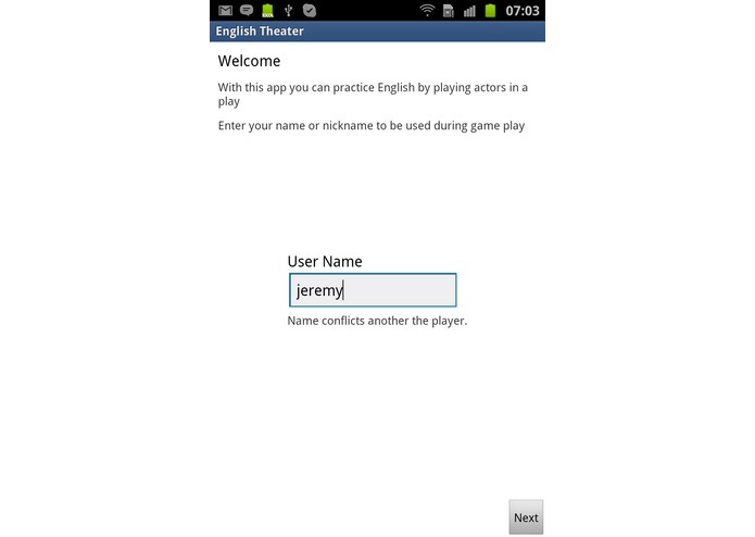 English Theater – screenshot 1