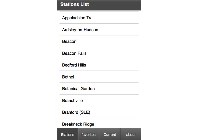 myStop NYC NY CT Metro North – screenshot 2