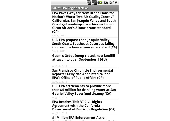 Environs Now – screenshot 2