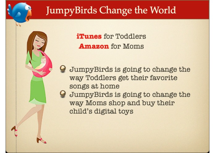 JumpyBirds is iTunes for Toddlers & Amazon for Moms – screenshot 1
