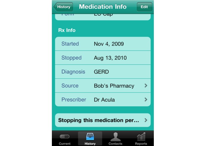 Drug Diary – screenshot 4