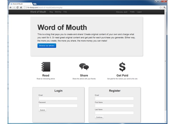 Word of Mouth – screenshot 1