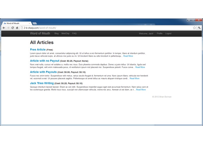 Word of Mouth – screenshot 2