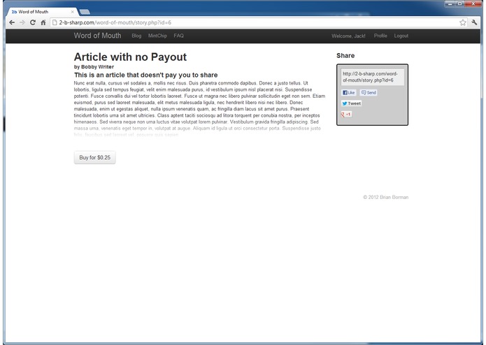 Word of Mouth – screenshot 4
