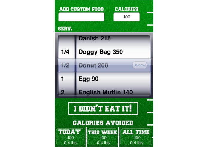 FatApp – screenshot 1