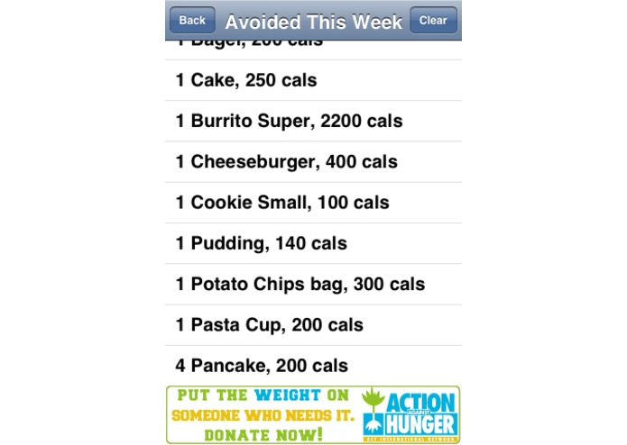 FatApp – screenshot 3