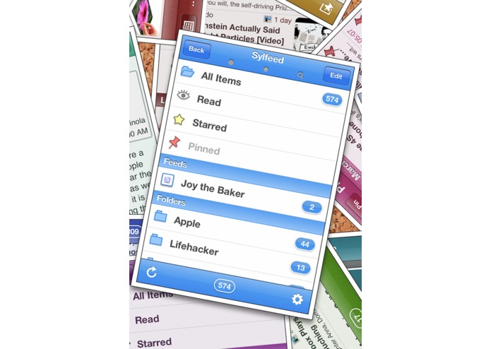 Sylfeed – screenshot 1