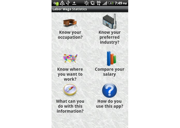 Labor Wage Statistics – screenshot 1