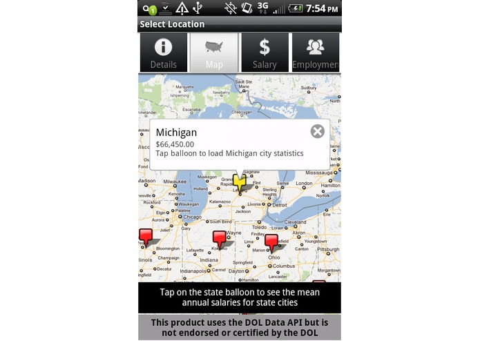 Labor Wage Statistics – screenshot 3