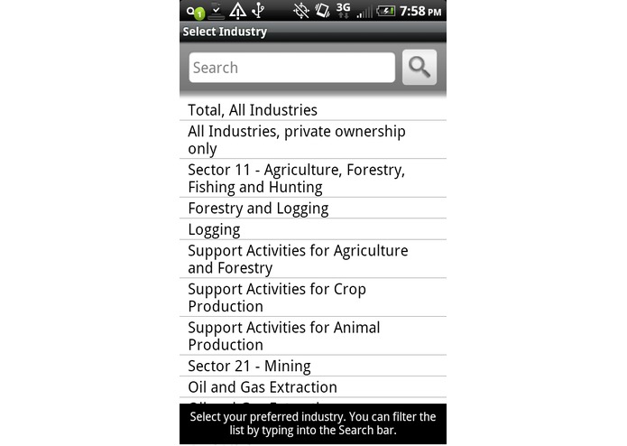 Labor Wage Statistics – screenshot 4