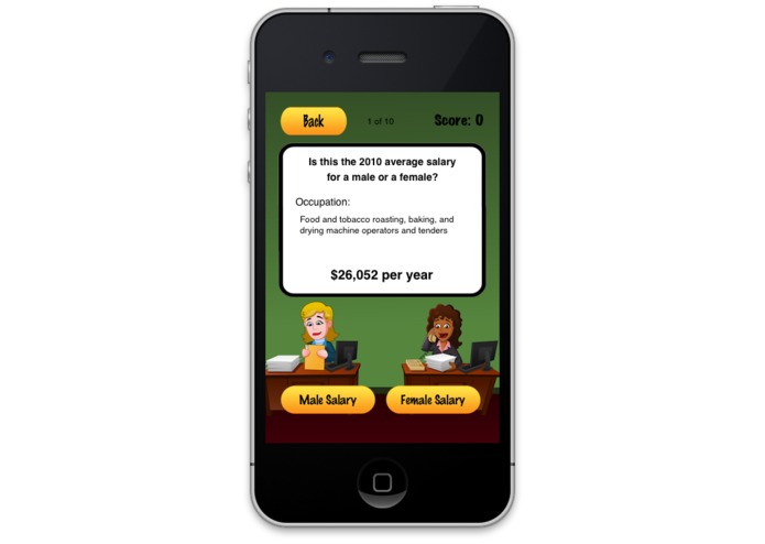 Gender Gap App – screenshot 4