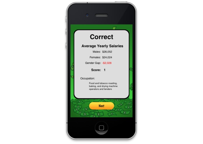 Gender Gap App – screenshot 5