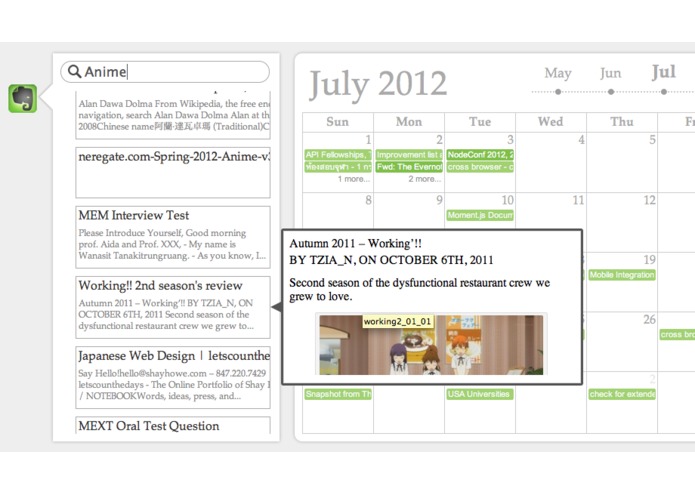 Evercalendar – screenshot 1