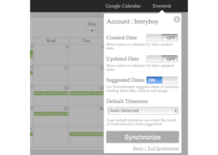 Evercalendar – screenshot 2