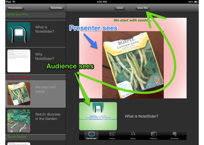 NoteSlider for iPad – screenshot 1