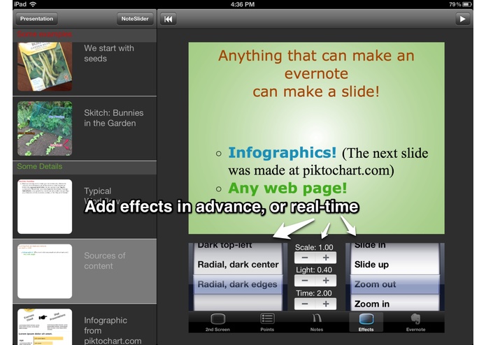 NoteSlider for iPad – screenshot 2