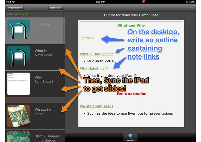 NoteSlider for iPad – screenshot 3