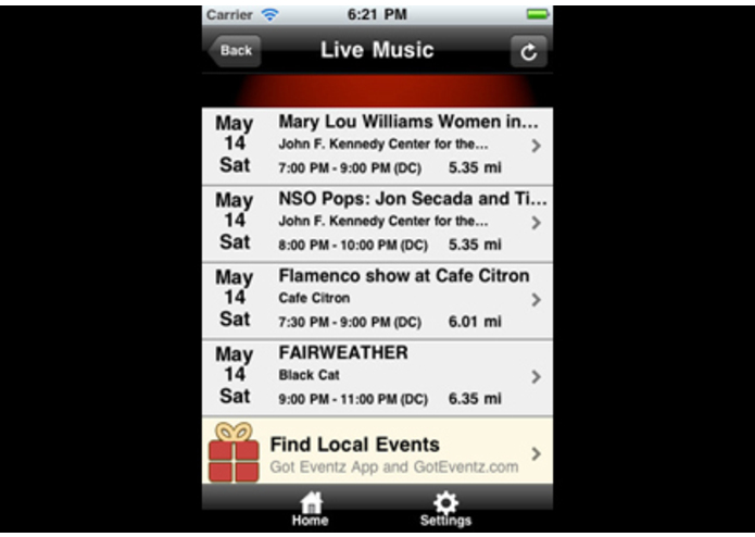 Got Eventz – screenshot 3