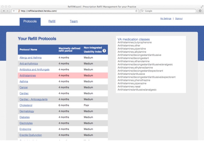 RefillWizard – screenshot 2