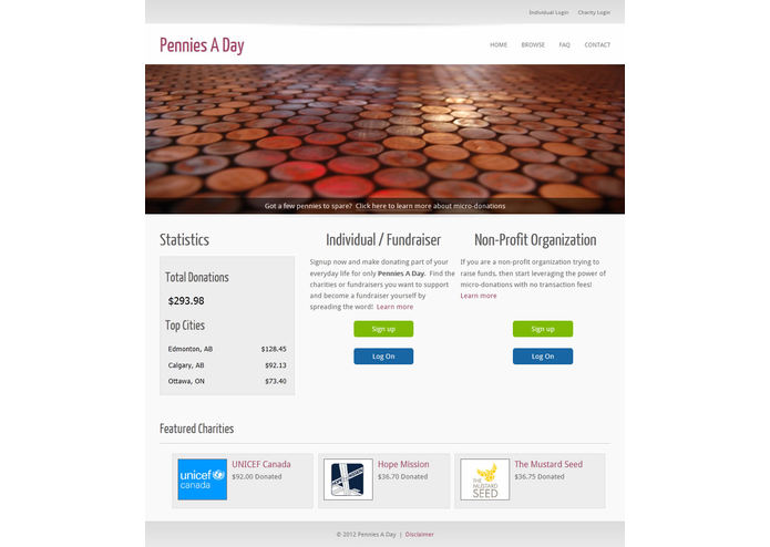 Pennies a Day – screenshot 1