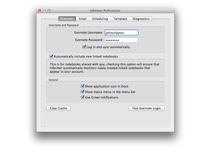 Informer – screenshot 2