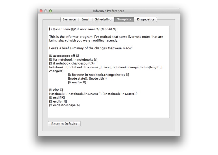 Informer – screenshot 3