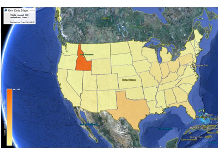 Power and Emissions Thematic Mapper – screenshot 1