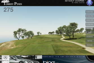 3D Golf Course - Golf Course Navigation System - Torrey Pines