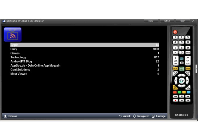 RSS@TV – screenshot 3