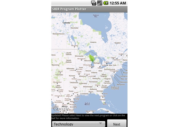 SBIR Program Plotter – screenshot 1