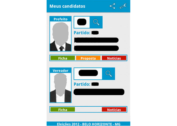 Santinho Mobile – screenshot 2