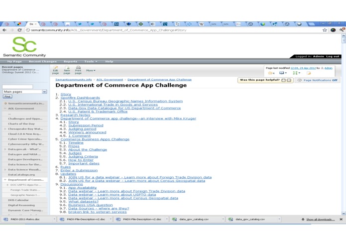 Department of Commerce App Challenge: Big Data Dashboards – screenshot 4