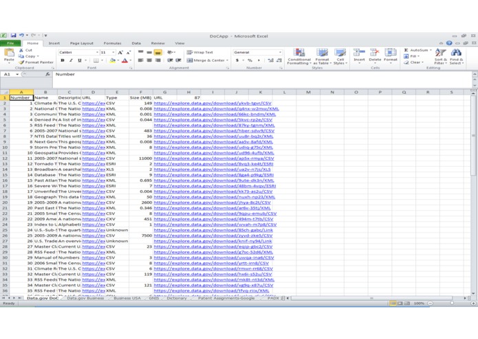 Department of Commerce App Challenge: Big Data Dashboards – screenshot 5