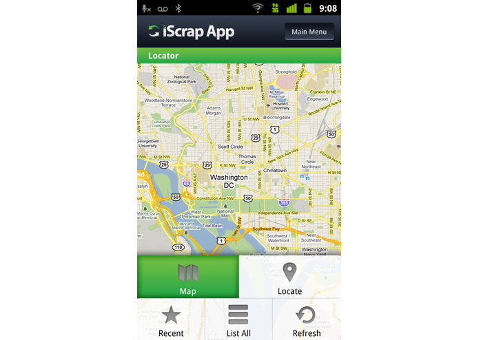 iScrap App: Find Recycling Locations Near You – screenshot 1