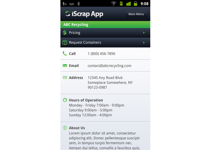 iScrap App: Find Recycling Locations Near You – screenshot 3