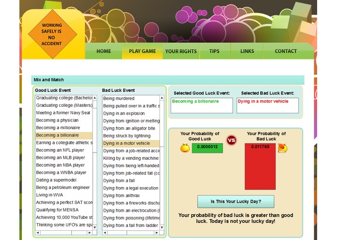 Working Safely Is No Accident  – screenshot 3