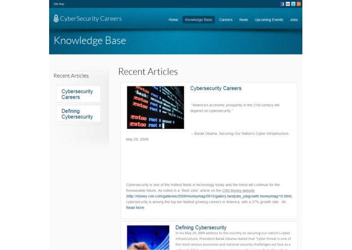 CyberSecurity Careers – screenshot 1
