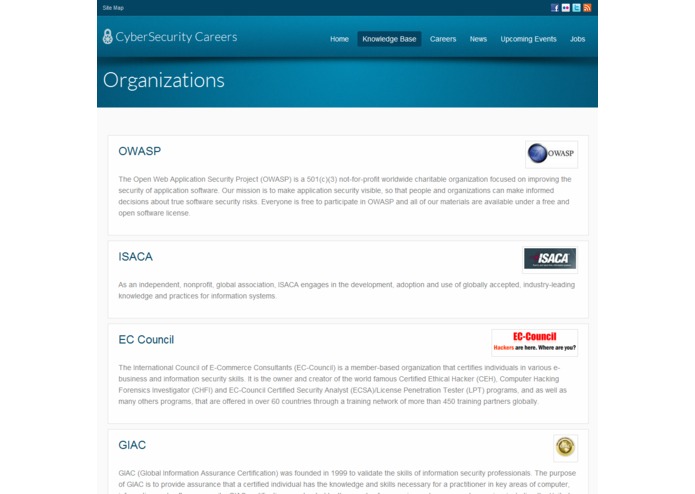 CyberSecurity Careers – screenshot 2