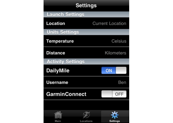 Outdoor Dashboard – screenshot 3