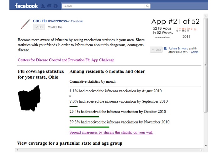 CDC Flu Awareness – screenshot 1