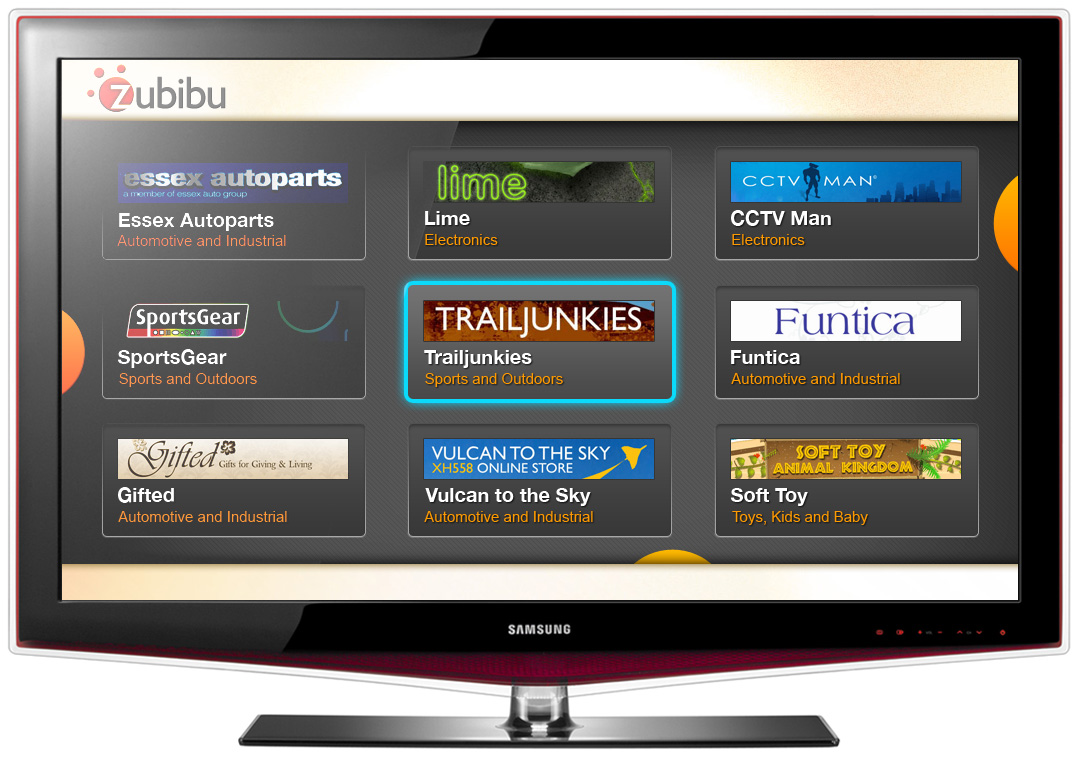 zubibuTV online shopping in your living room Devpost