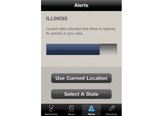 Flu Alert for iPhone – screenshot 4
