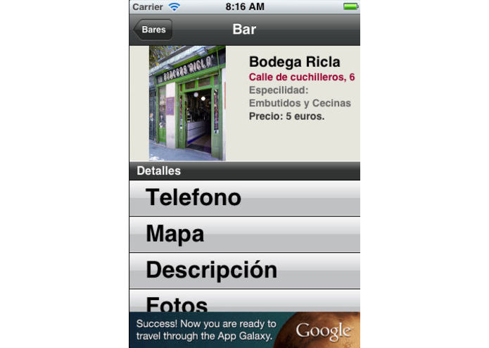 Tapas In Madrid – screenshot 2