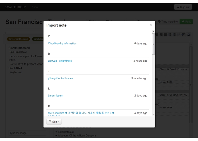 Swarmnote – screenshot 5