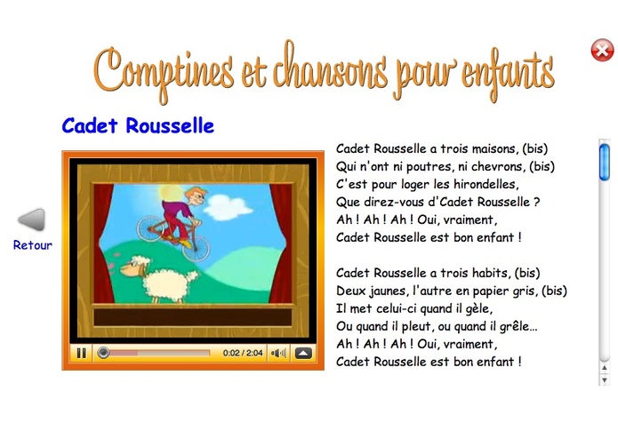 Comptines – screenshot 3