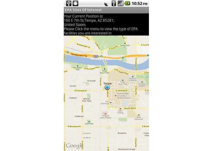 EPA Sites of Your Interest – screenshot 2