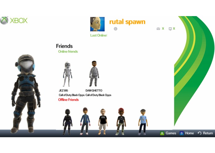 MyXBOX Live – screenshot 1