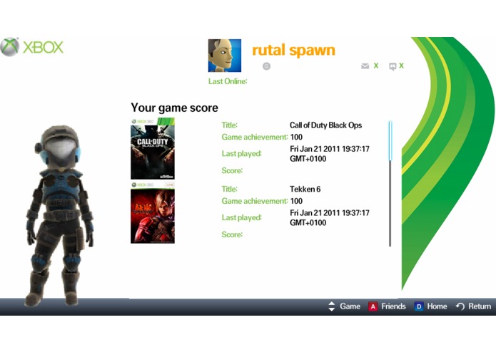 MyXBOX Live – screenshot 2