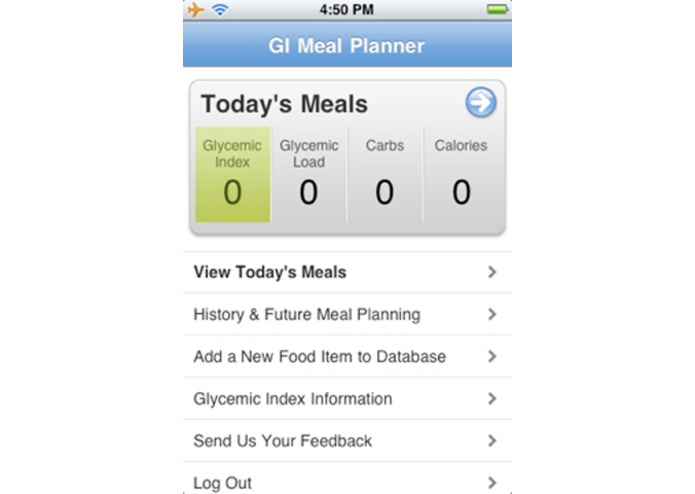 Diabetes Meal Planner – screenshot 1
