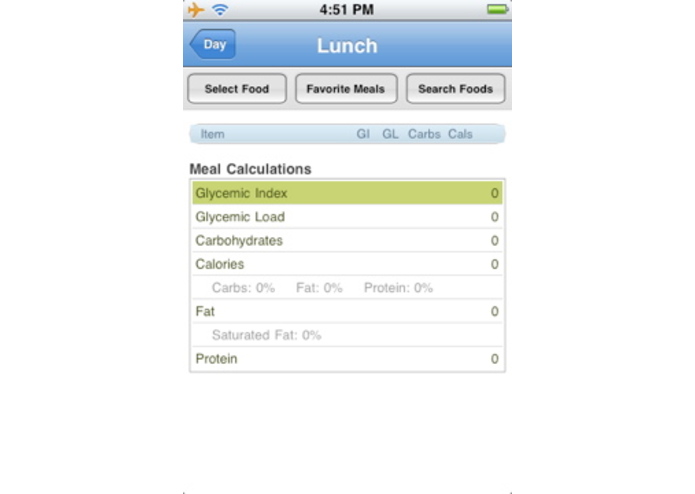Diabetes Meal Planner – screenshot 2